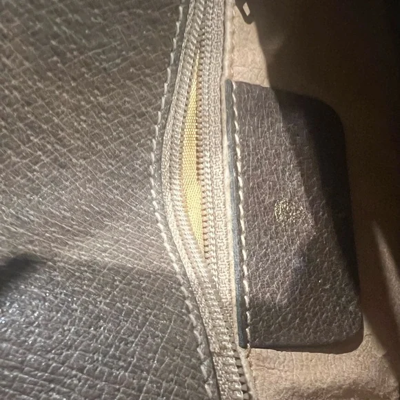 GUCCI Vintage GG Monogram Small Flap Shoulder/Crossbody Bag - Picture 9 of 12